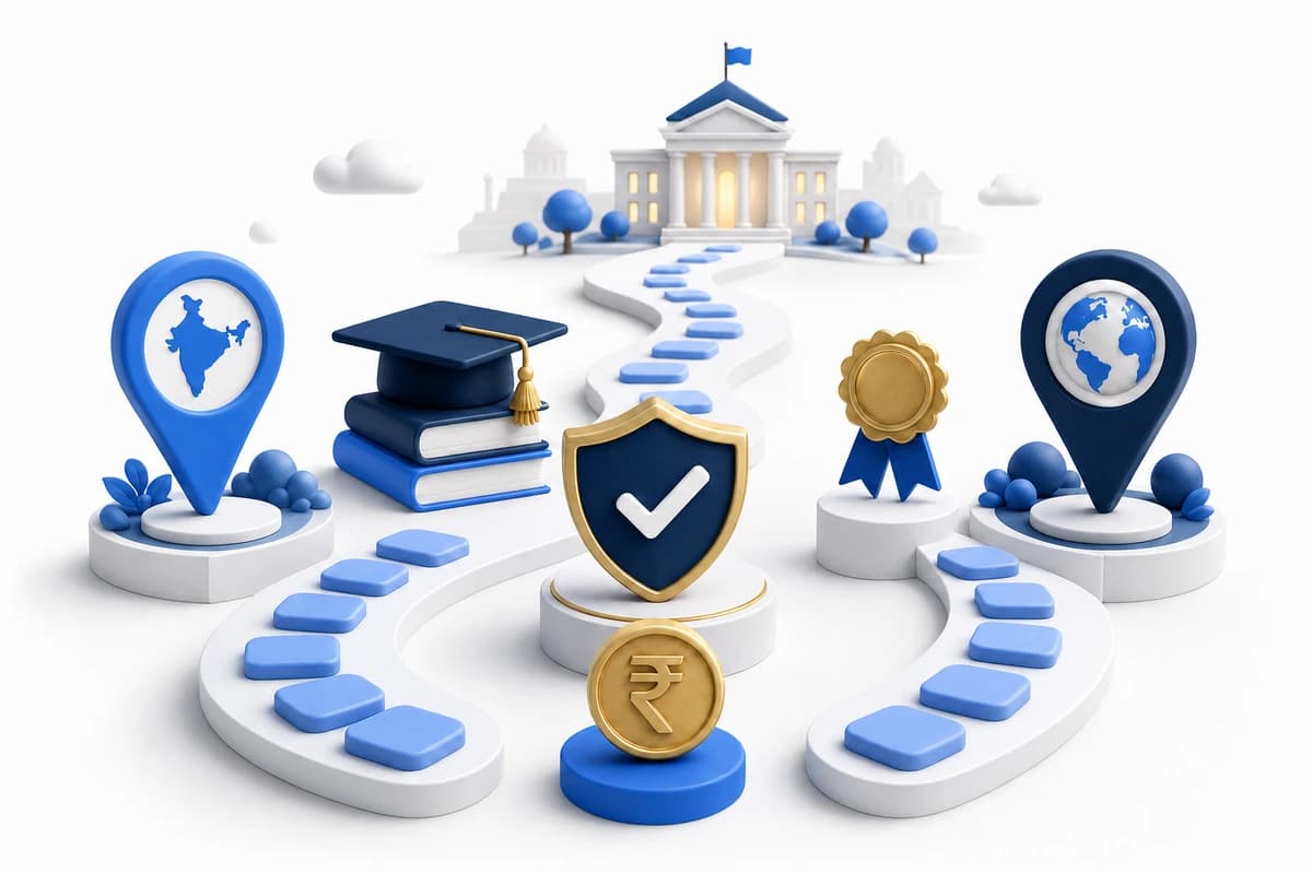 ShikshaLoan FAQ and funding planning illustration